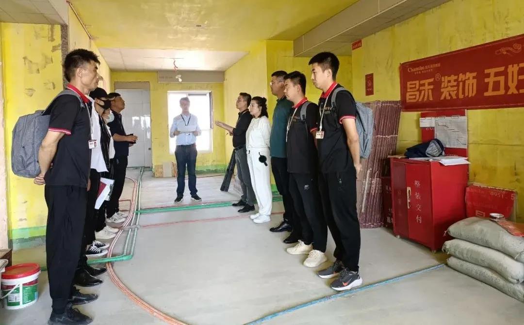 昌禾裝飾【鳳凰華府】工地聯(lián)檢丨鏡頭紀(jì)實(shí)，讓每個(gè)工地都禁得住考驗(yàn)！