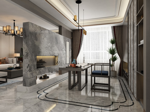 悅海天潤府168平米新中式裝修風格 悅海天潤府168平米新中式裝修風格