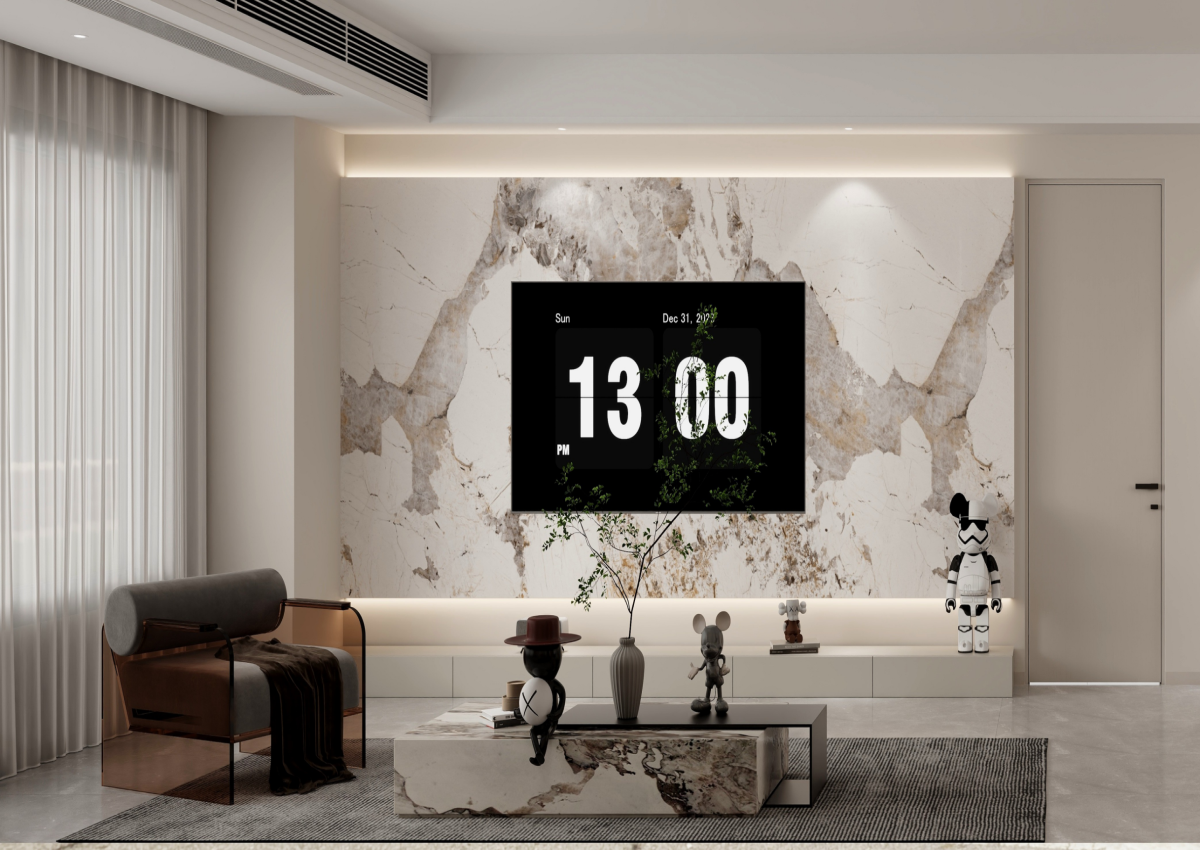 中海華樾 | 130㎡簡約風(fēng)，簡單即高級(jí)，打造松弛感治愈之家！