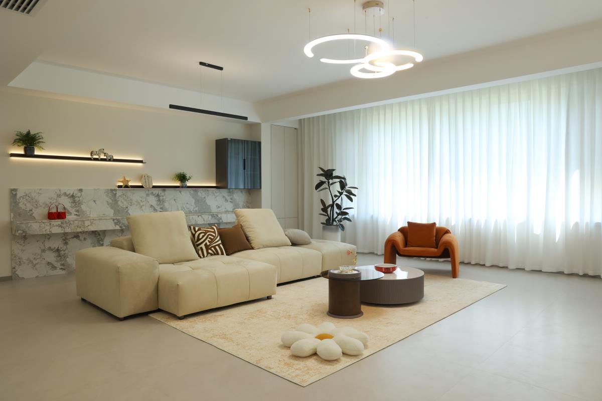 實(shí)景 | 這屆年輕人究竟有多會(huì)??？131㎡現(xiàn)代風(fēng)婚房，審美+功能雙雙在線！