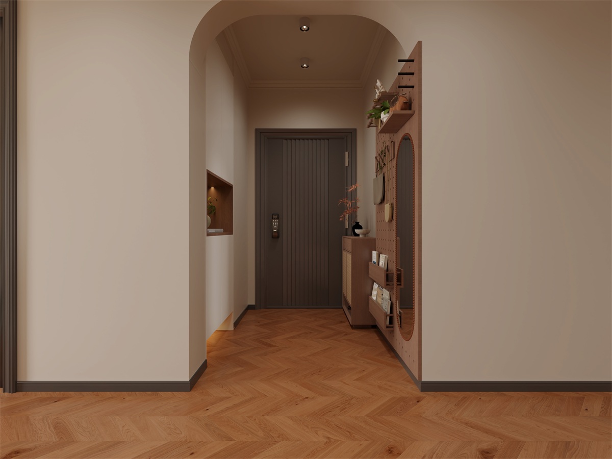 閱海萬家110㎡ | 奇葩戶型爆改中古風(fēng)治愈美家！推門第一眼就驚艷！