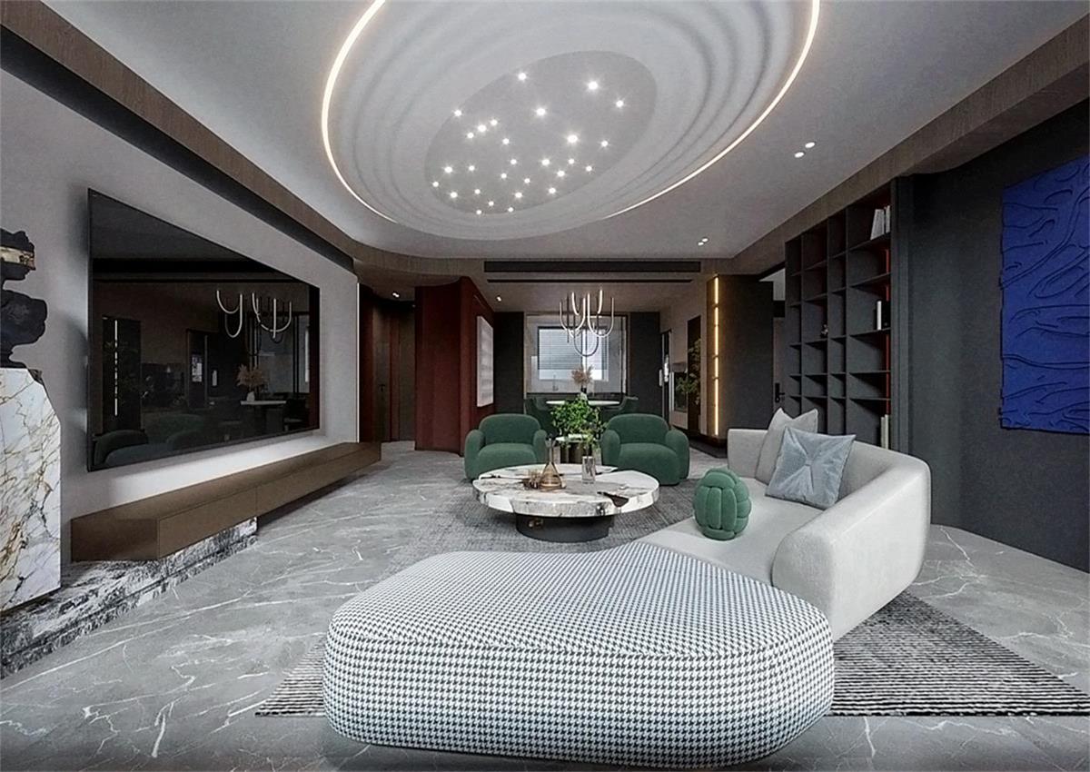 中海九樾143㎡ | 你不敢嘗試的暗黑系混搭風(fēng)，到底有多炫酷？！